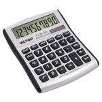 Victor 1100-3A Antimicrobial Compact Desktop Calculator, 10-Digit LCD view 1