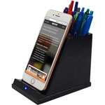 Victor CS100 Wireless Phone Charger with Pencil Cup - 1 / Each - Input connectors: USB view 1