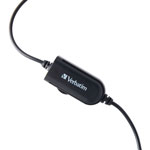 Verbatim Mono Headset with Microphone and In-Line Remote view 5
