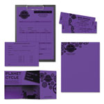 Astrobrights Color Paper, 24 lb, 8.5 x 11, Gravity Grape, 500/Ream view 2