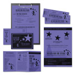Astrobrights Color Cardstock, 65 lb, 8.5 x 11, Venus Violet, 250/Pack view 1