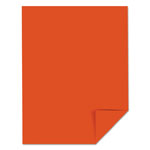 Astrobrights Color Paper, 24 lb, 8.5 x 11, Orbit Orange, 500/Ream view 2
