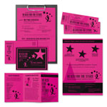 Astrobrights Color Cardstock, 65 lb, 8.5 x 11, Fireball Fuchsia, 250/Pack view 1