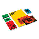Astrobrights Color Cardstock, 65 lb Cover Weight, 8.5 x 11, Assorted Primary Colors, 50/Pack view 2