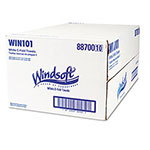 Windsoft Embossed C-Fold Paper Towels, 10 1/10 x 13 1/5, White, 200/Pack, 12 Packs/Carton view 1