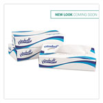 Windsoft Facial Tissue, 2 Ply, White, Flat Pop-Up Box, 100 Sheets/Box, 30 Boxes/Carton view 1
