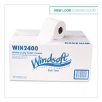 Windsoft Bath Tissue, Septic Safe, 2-Ply, White, 4 x 3.75, 400 Sheets/Roll, 24 Rolls/Carton view 5