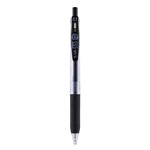 Zebra Pen Sarasa Clip Gel Retractable, Fine 0.5 mm, Assorted Ink/Barrel, 20/Set view 1