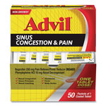 Advil® Sinus Congestion and Pain Relief, 50/Box orginal image