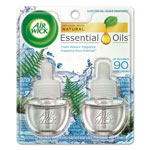 Air Wick Scented Oil Refill, Fresh Waters, 0.67 oz, 2/Pack orginal image