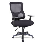 Alera Elusion II Series Mesh Mid-Back Swivel/Tilt Chair, Supports up to 275 lbs, Black Seat/Black Back, Black Base orginal image