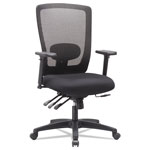 Alera Envy Series Mesh High-Back Multifunction Chair, Supports up to 250 lbs., Black Seat/Black Back, Black Base orginal image