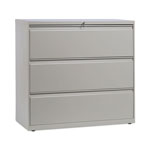 Alera Lateral File, 3 Legal/Letter/A4/A5-Size File Drawers, Putty, 42