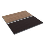 Alera Reversible Laminate Table Top, Rectangular, 47 5/8w x 23 5/8d, Espresso/Walnut orginal image