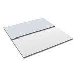 Alera Reversible Laminate Table Top, Rectangular, 47 5/8w x 23 5/8d, White/Gray orginal image