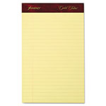 Ampad Gold Fibre Writing Pads, Narrow Rule, 50 Canary-Yellow 5 x 8 Sheets, 4/Pack orginal image