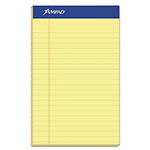 Ampad Perforated Writing Pads, Narrow Rule, 50 Canary-Yellow 5 x 8 Sheets, Dozen orginal image