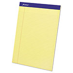 Ampad Perforated Writing Pads, Narrow Rule, 50 Canary-Yellow 8.5 x 11.75 Sheets, Dozen orginal image
