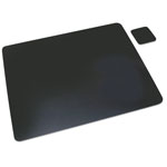 Artistic Office Products Leather Desk Pad w/Coaster, 19 x 24, Black orginal image