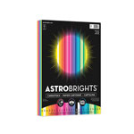 Astrobrights Color Cardstock, 65 lb, 8.5 x 11, Assorted Colors, 100/Pack orginal image