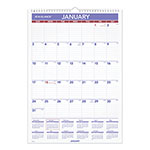 At-A-Glance Erasable Wall Calendar, 12 x 17, White Sheets, 12-Month (Jan to Dec): 2024 orginal image