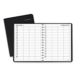 At-A-Glance Four-Person Group Daily Appointment Book, 11 x 8, Black Cover, 12-Month (Jan to Dec): 2024 orginal image