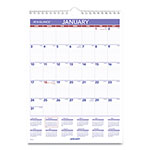 At-A-Glance Monthly Wall Calendar with Ruled Daily Blocks, 8 x 11, White Sheets, 12-Month (Jan to Dec): 2024 orginal image