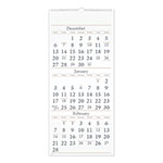 At-A-Glance Three-Month Reference Wall Calendar, 12 x 27, White Sheets, 15-Month (Dec to Feb): 2023 to 2025 orginal image