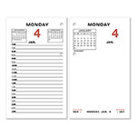 At-A-Glance Two-Color Desk Calendar Refill, 3.5 x 6, White Sheets, 12-Month (Jan to Dec): 2024 orginal image