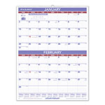 At-A-Glance Two-Month Wall Calendar, 22 x 29, White/Blue/Red Sheets, 12-Month (Jan to Dec): 2024 orginal image