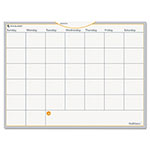 At-A-Glance WallMates Self-Adhesive Dry Erase Monthly Planning Surfaces, 24 x 18, White/Gray/Orange Sheets, Undated orginal image