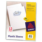Avery Clear Plastic Sleeves, Letter Size, Clear, 12/Pack orginal image