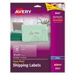 Avery Matte Clear Easy Peel Mailing Labels w/ Sure Feed Technology, Inkjet Printers, 2 x 4, Clear, 10/Sheet, 25 Sheets/Pack orginal image