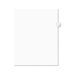 Avery Preprinted Legal Exhibit Side Tab Index Dividers, Avery Style, 10-Tab, 57, 11 x 8.5, White, 25/Pack orginal image