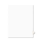 Avery Preprinted Legal Exhibit Side Tab Index Dividers, Avery Style, 10-Tab, 73, 11 x 8.5, White, 25/Pack orginal image