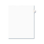 Avery Preprinted Legal Exhibit Side Tab Index Dividers, Avery Style, 26-Tab, D, 11 x 8.5, White, 25/Pack orginal image