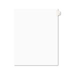 Avery Preprinted Legal Exhibit Side Tab Index Dividers, Avery Style, 10-Tab, 1, 11 x 8.5, White, 25/Pack orginal image