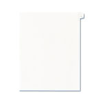 Avery Preprinted Legal Exhibit Side Tab Index Dividers, Allstate Style, 10-Tab, 1, 11 x 8.5, White, 25/Pack orginal image