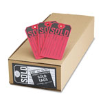 Avery Sold Tags, Paper, 4 3/4 x 2 3/8, Red/Black, 500/Box orginal image