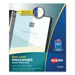 Avery Top-Load Poly Sheet Protectors, Heavyweight, Letter, Nonglare, 200/Box orginal image