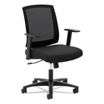 Basyx by Hon Torch Mesh Mid-Back Task Chair, Supports up to 250 lbs., Black Seat/Black Back, Black Base orginal image