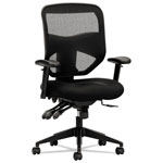 Basyx by Hon VL532 Mesh High-Back Task Chair, Supports up to 250 lbs., Black Seat/Black Back, Black Base orginal image