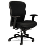 Basyx by Hon Wave Mesh Big and Tall Chair, Supports up to 450 lbs., Black Seat/Black Back, Black Base orginal image