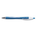 Bic Atlantis Exact Retractable Ballpoint Pen, Fine 0.7mm, Blue Ink/Barrel, Dozen orginal image