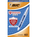 Bic Pen, Retractable, Antimicrobial, Medium, 60/BX, Blue orginal image