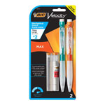 Bic Velocity Max Pencil, 0.9 mm, HB (#2), Black Lead, Assorted Barrel Colors, 2/Pack orginal image