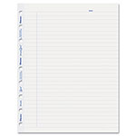 Blueline MiracleBind Ruled Paper Refill Sheets for all MiracleBind Notebooks and Planners, 9.25 x 7.25, White/Blue Sheets, Undated orginal image
