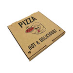 BluTable Pizza Boxes, 12 x 12 x 1.75, Kraft, 50/Pack orginal image
