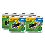 Bounty Select-a-Size Kitchen Roll Paper Towels, 2-Ply, White, 6 x 11, 113 Sheets/Roll, 2 Double Plus Rolls/Pack, 4 Packs/Carton orginal image