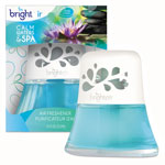 Bright Air Scented Oil Air Freshener, Calm Waters and Spa, Blue, 2.5 oz orginal image